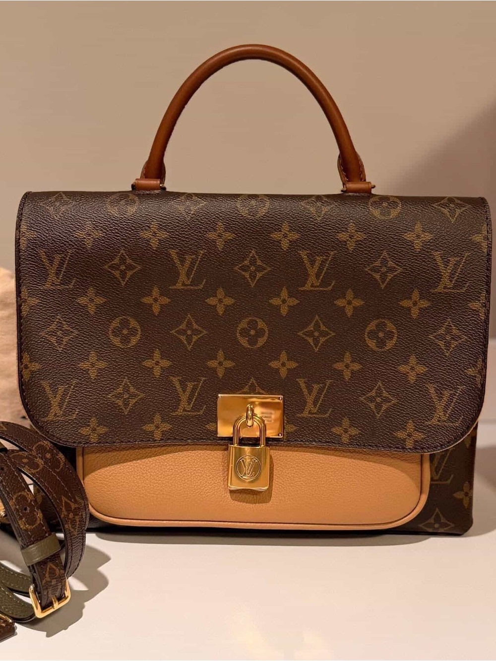 Louis Vuitton Monogram Canvas Marignan Satchel